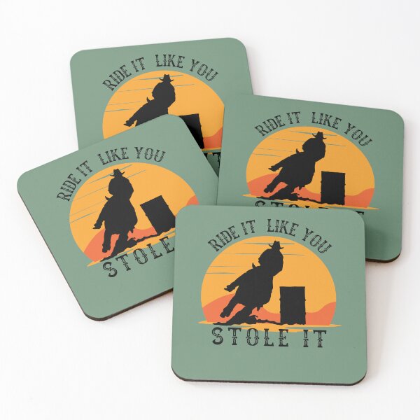 Item preview, Ride it like you stole it barrel race for horse lovers designed and sold by Lady-Frost.