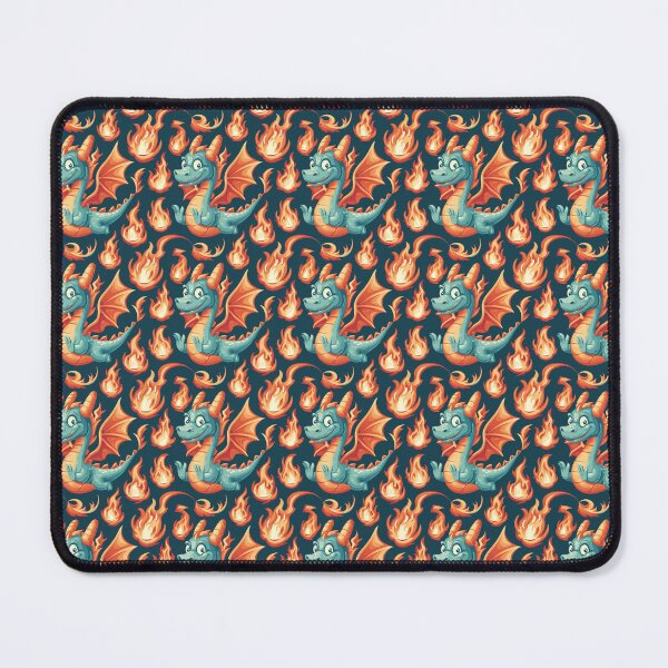 Item preview, Dragon And Fire Pattern designed and sold by scootyshop.
