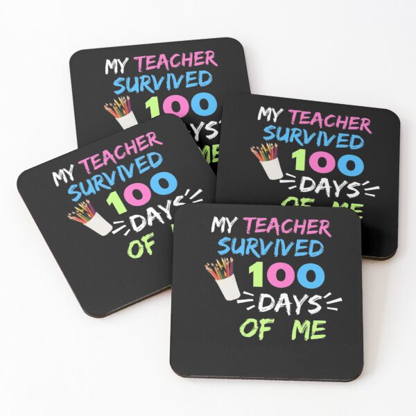 Item preview, My Teacher Survived 100 Days Of Me Classic T-Shirt designed and sold by NIZAR  din⭐⭐⭐⭐⭐.