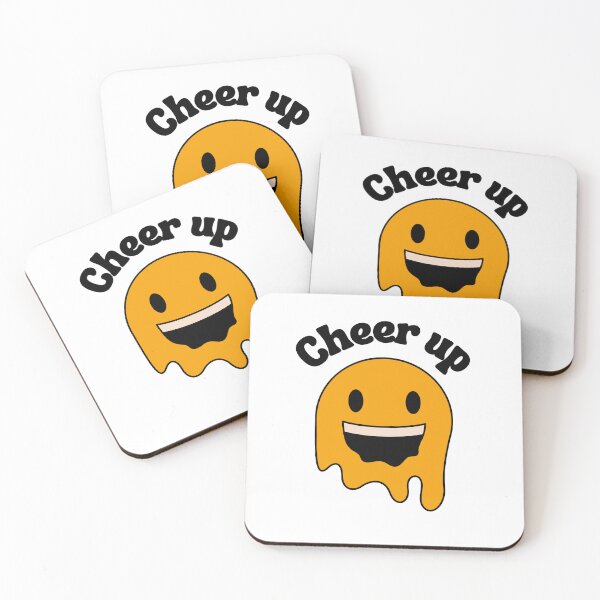 Item preview, CHEER UP Groovy Inspirational T-Shirt designed and sold by Gagamu.