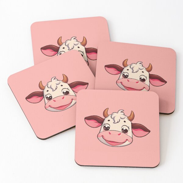 Item preview, Cute happy cartoon cow designed and sold by HarridanCreates.