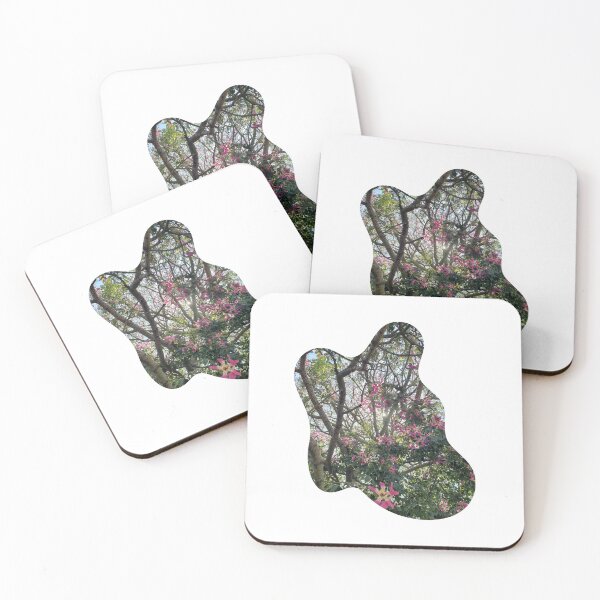 Item preview, Pink Flowers in a Tree: A Touch of Beauty designed and sold by tadeba.