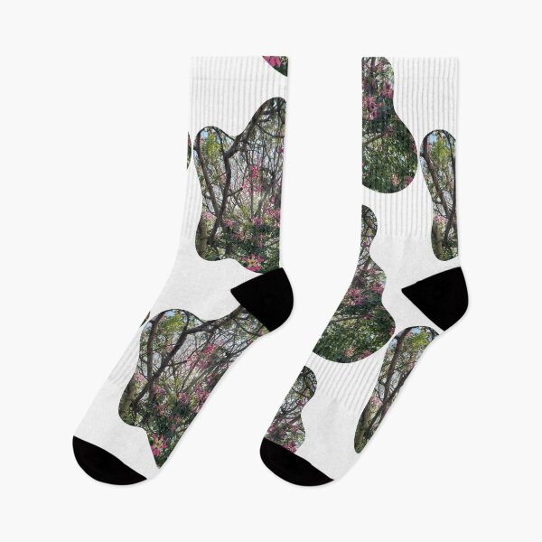Item preview, Pink Flowers in a Tree: A Touch of Beauty designed and sold by tadeba.