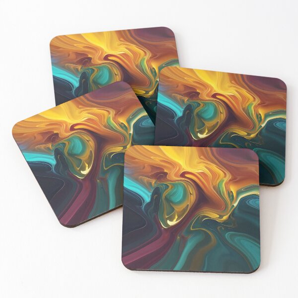 Item preview, Abstract Vibrant colors designed and sold by RemonMichel.