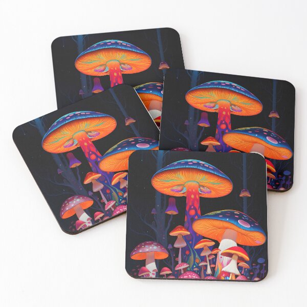 Item preview, Psychedelic mushrooms  designed and sold by Makestudio.