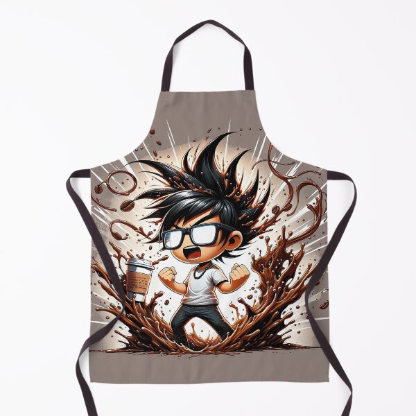 Item preview, Dynamic Developer's Delight: A Sayayin Surge in Coffee Cosmos designed and sold by TuringTacoTales.