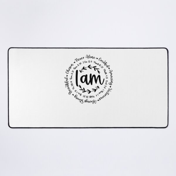 Item preview, I Am Inspiration Jesus Christian Bible Verse Religious God designed and sold by taaddison50.