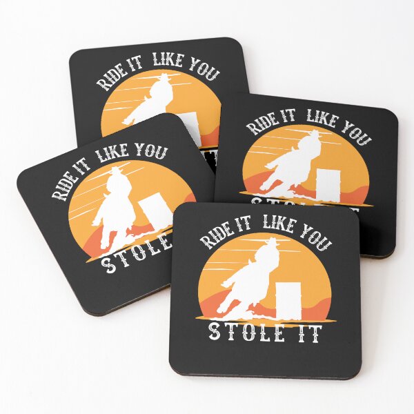 Item preview, Ride it like you stole it barrel race for cowboys and  designed and sold by Lady-Frost.