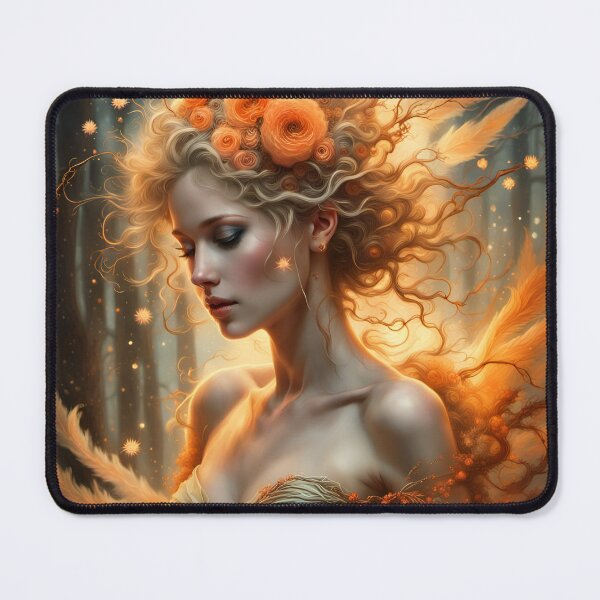Item preview, Orange Plume Tree Fairy designed and sold by Bright-Moonrise.