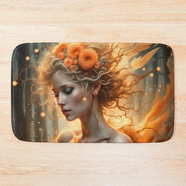 Item preview, Orange Plume Tree Fairy designed and sold by Bright-Moonrise.