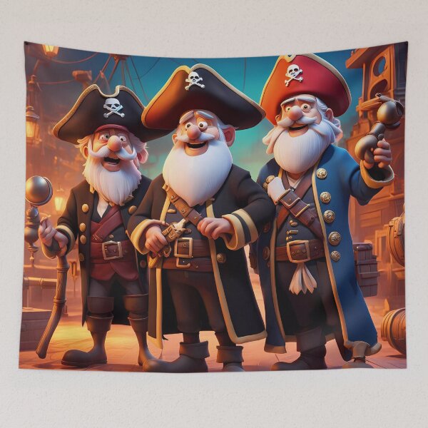 Item preview, Pensioners as Pirates designed and sold by Colin Bentham.