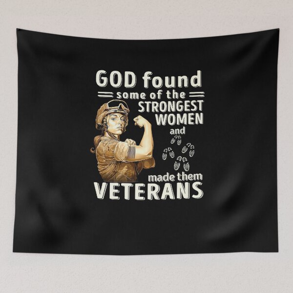 Item preview, God found some of the strongest women and made them veterans  designed and sold by taaddison50.