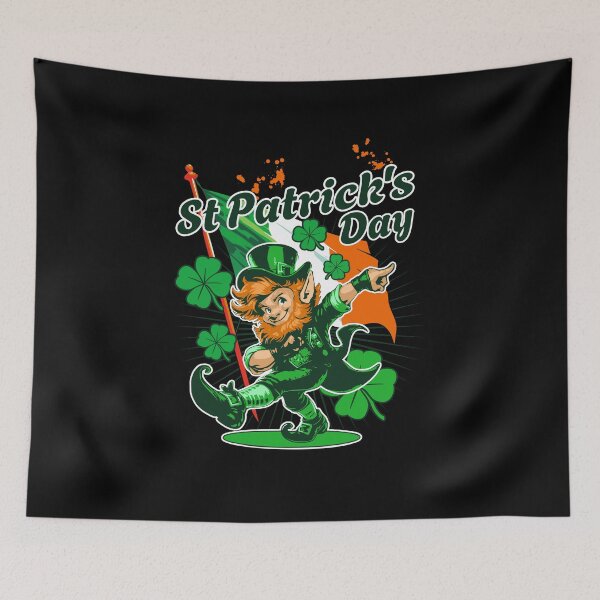 Item preview, Dancing Irish Leprechaun designed and sold by Graffik-Peeps.