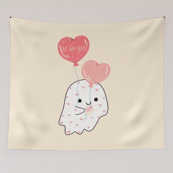 Item preview, Cute Pink Be My Boo Ghost Valentines Day Gifts XOXO Women Girls Valentines Day Heart  designed and sold by EYE ILLUSTRATE  GRAPHICS.