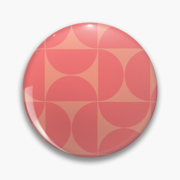 Item preview, Mid-Century Modern Pattern No.56 - Peach Pink and Georgia Peach designed and sold by Zoltan Ratko.