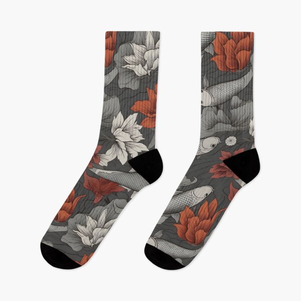 Item preview, Japanese Carp in the Fall Pattern designed and sold by Studio Bankai.