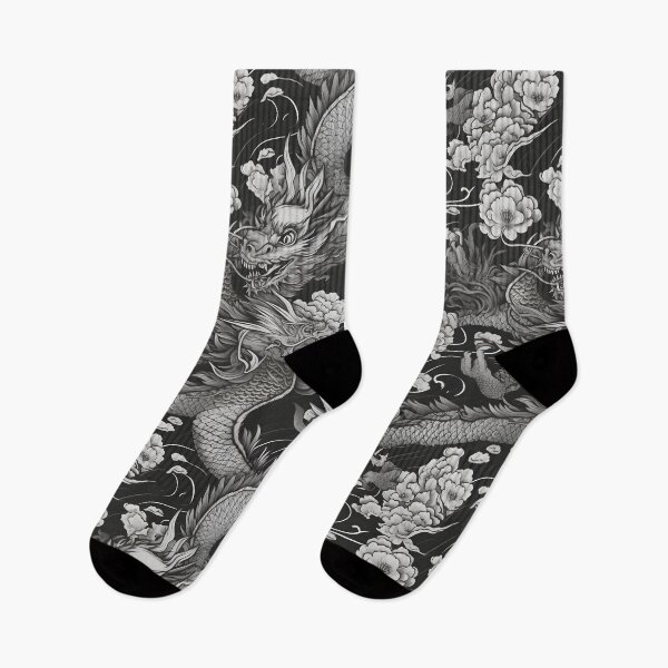Item preview, Traditional Japanese Dragon Tattoo Pattern designed and sold by Studio Bankai.