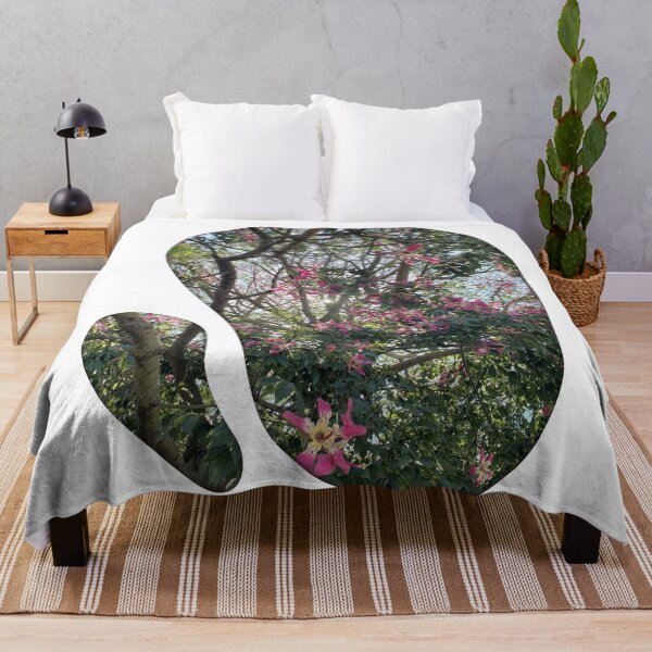 Item preview, Pink Flowers in a Tree: A Touch of Beauty designed and sold by tadeba.