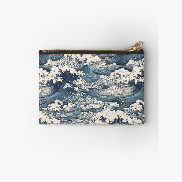 Item preview, Japanese Inspired Waves Scene Pattern designed and sold by Studio Bankai.