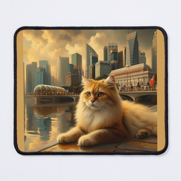 Item preview, Turner's Muse - Singapura Cat Artt designed and sold by BastKittyStore.