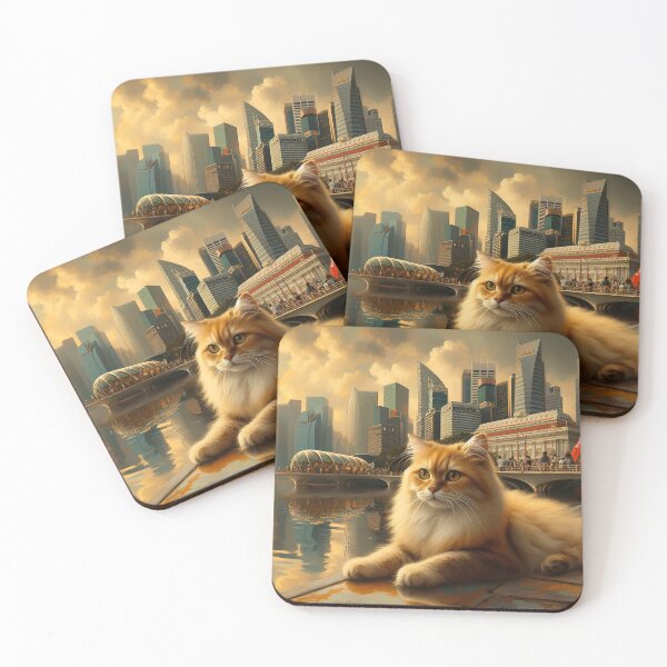 Item preview, Turner's Muse - Singapura Cat Artt designed and sold by BastKittyStore.