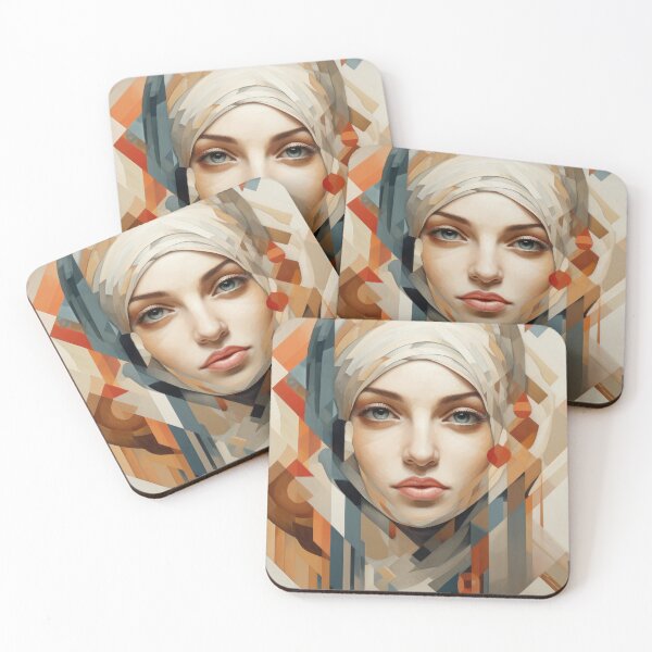 Item preview, Hungarian Woman 2 - Geometric representation designed and sold by Made-by-Gus.
