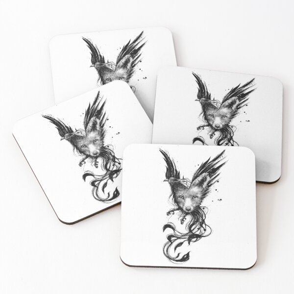Item preview, Fox and Phoenix designed and sold by Ibreathart.
