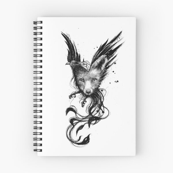 Item preview, Fox and Phoenix designed and sold by Ibreathart.
