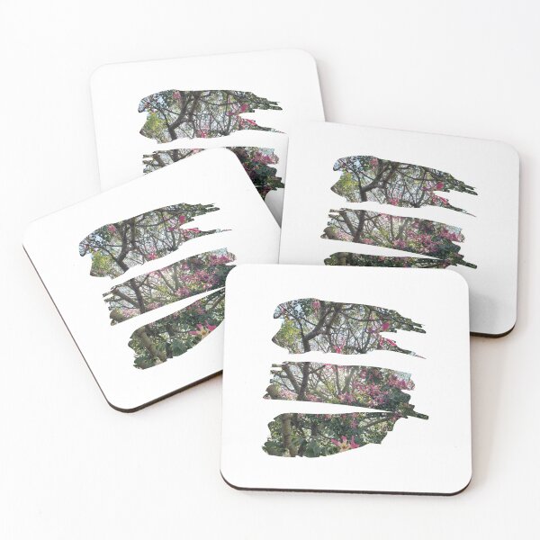 Item preview, Pink Flowers in a Tree: A Touch of Beauty designed and sold by tadeba.