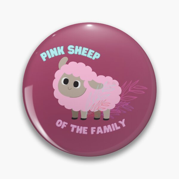 Item preview, Pink sheep of the family designed and sold by GettyFromBetty.