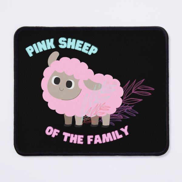 Item preview, Pink sheep of the family designed and sold by GettyFromBetty.