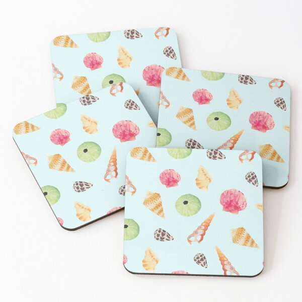 Item preview, Shell Pattern Blue  designed and sold by LaniMaeCreative.