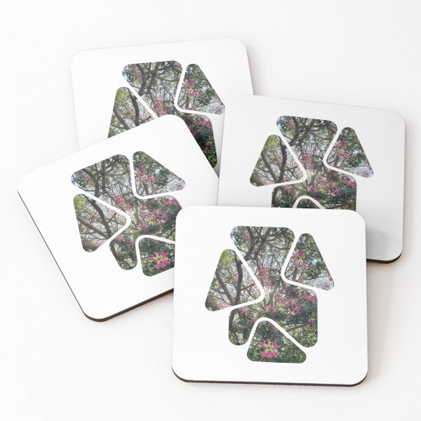 Item preview, Pink Flowers in a Tree: A Touch of Beauty designed and sold by tadeba.