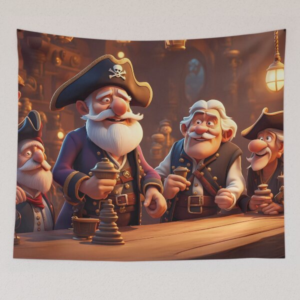 Item preview, Pensioners as Pirates designed and sold by Colin Bentham.