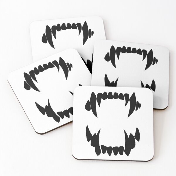 Item preview, Vampire's teeth (black) designed and sold by MelleGleice.
