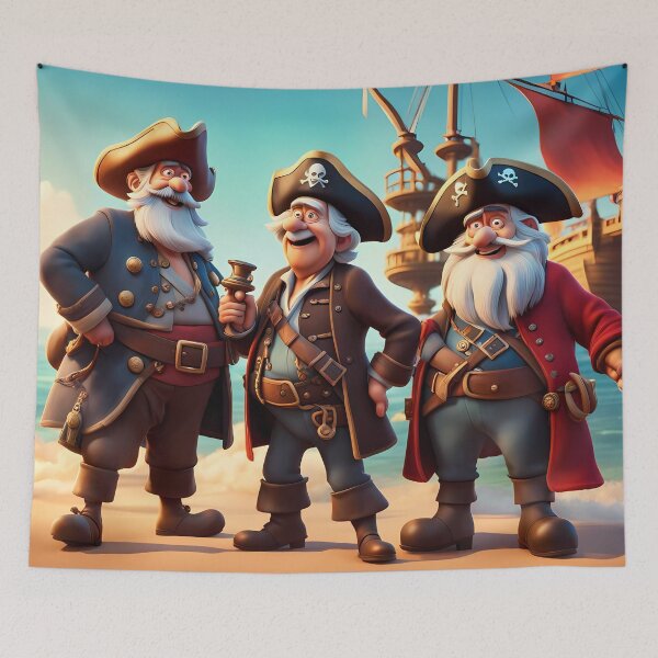Item preview, Pensioners as Pirates designed and sold by Colin Bentham.