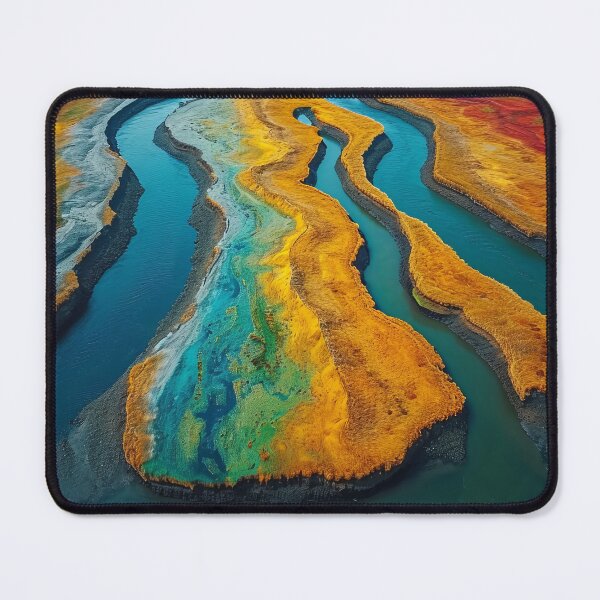 Item preview, Serpentine River Run - Bird's Eye View designed and sold by EtherealEchoes.