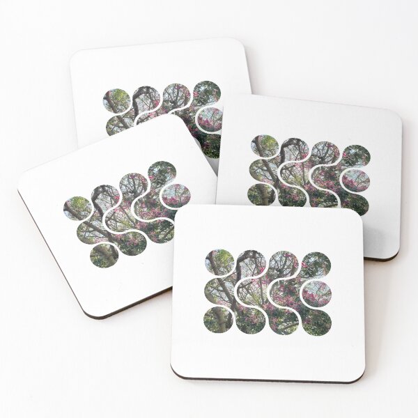 Item preview, Pink Flowers in a Tree: A Touch of Beauty designed and sold by tadeba.