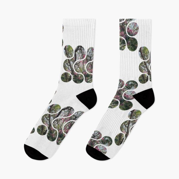 Item preview, Pink Flowers in a Tree: A Touch of Beauty designed and sold by tadeba.