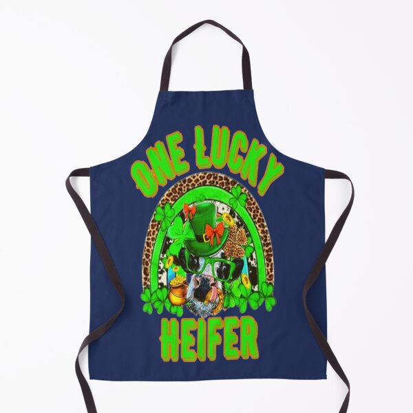 Item preview, One Lucky Heifer, Let The Shenanigans Begin, Lucky Shamrock Irish Culture, Shenanigans Squad   designed and sold by Adri Barnard.