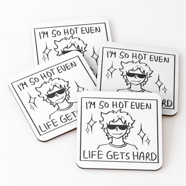 Item preview, im so hot even life gets hard designed and sold by atlasthebastard.