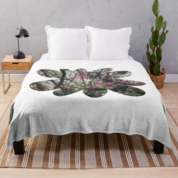 Item preview, Pink Flowers in a Tree: A Touch of Beauty designed and sold by tadeba.