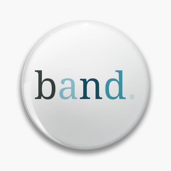 Item preview, Band Blue Monochrome Title designed and sold by artdesignbysam.