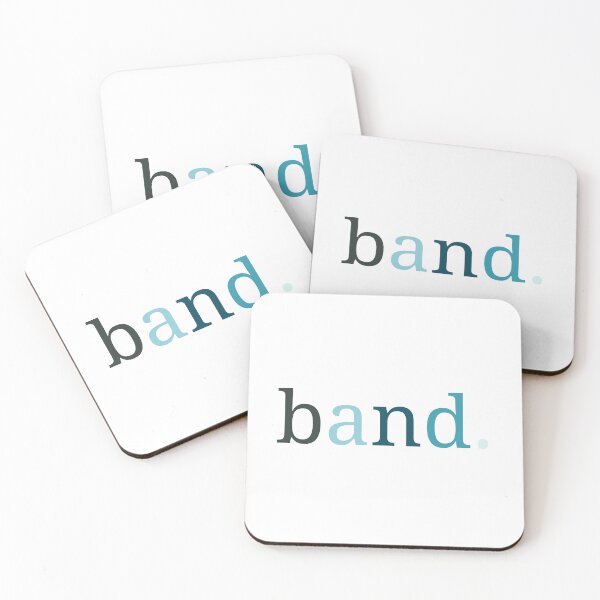 Item preview, Band Blue Monochrome Title designed and sold by artdesignbysam.