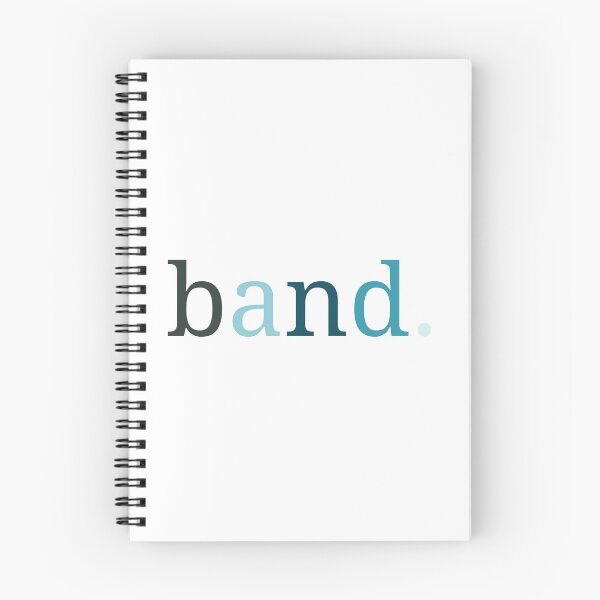 Item preview, Band Blue Monochrome Title designed and sold by artdesignbysam.