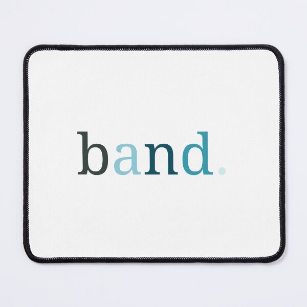 Item preview, Band Blue Monochrome Title designed and sold by artdesignbysam.
