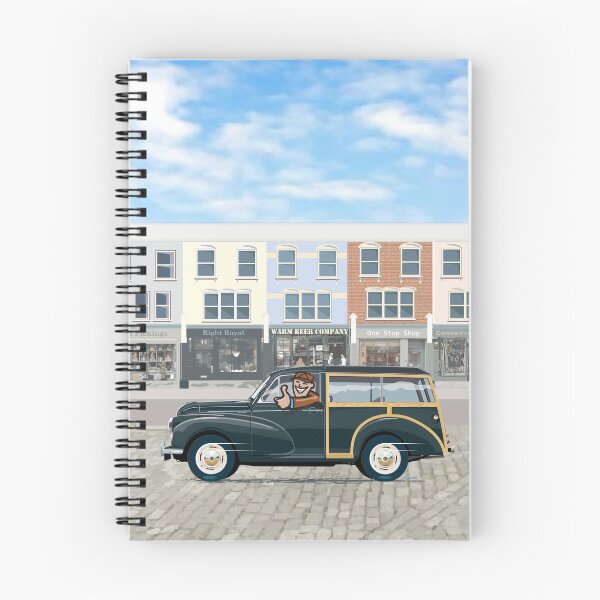 Item preview, Black Morris Minor Traveller (left hand drive) designed and sold by Bigs66.