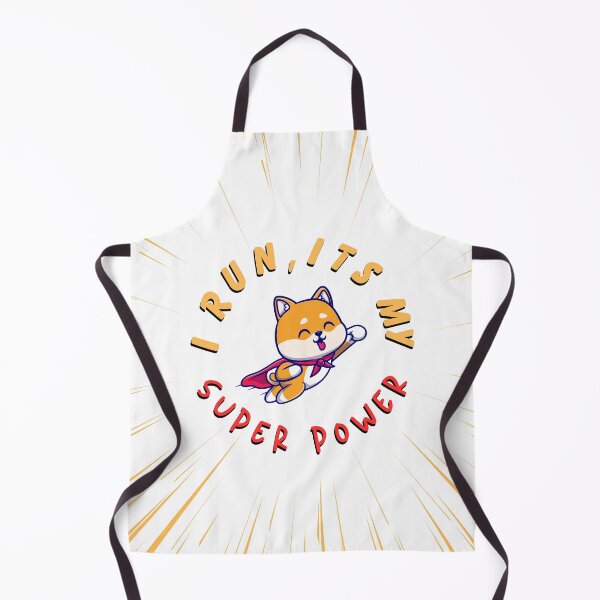 Item preview, I Run , Its my Super Power - Pup designed and sold by Novabear808.