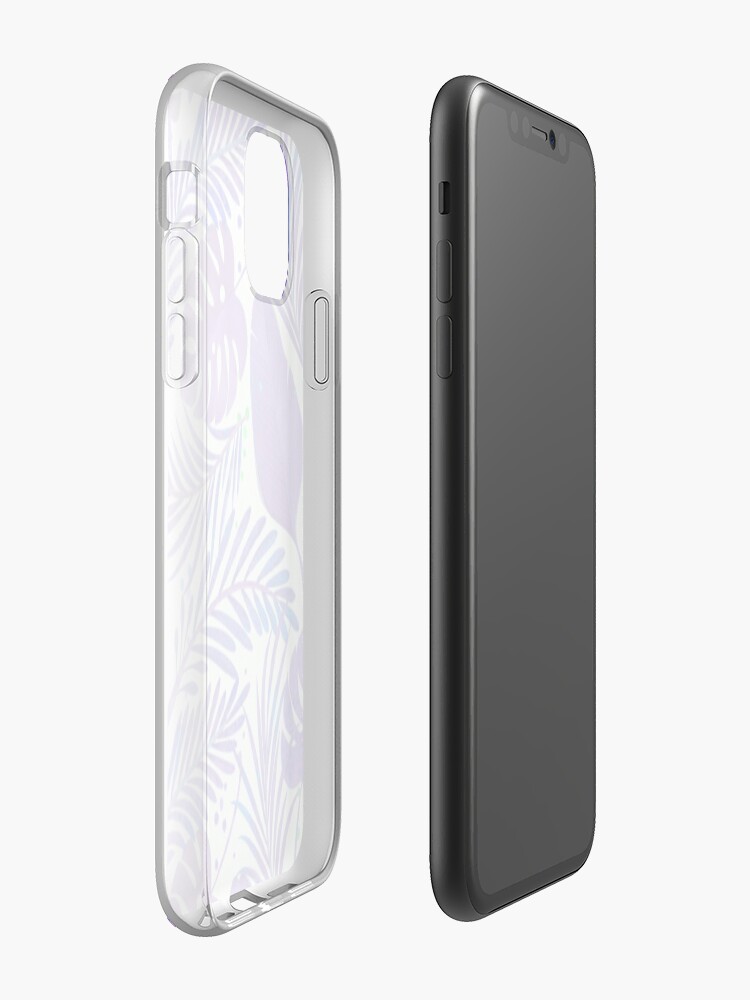Coque iPhone « Purple Jungle Design », par StylishTayla