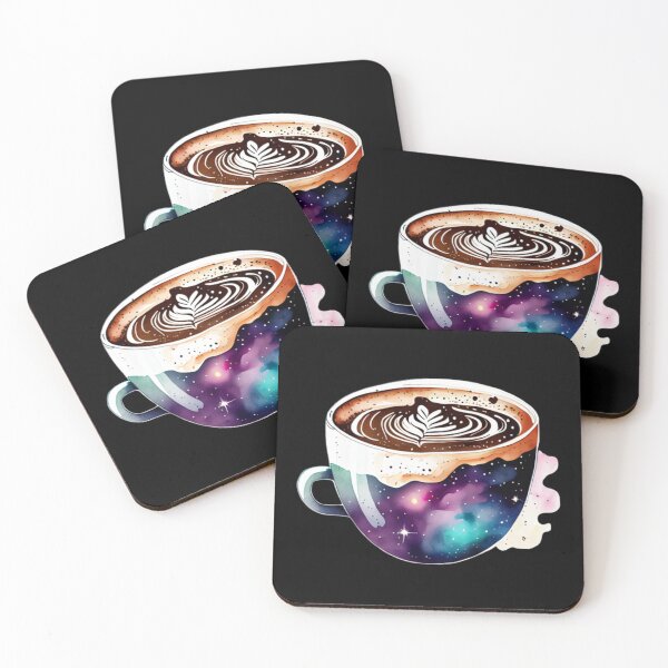 Item preview, Watercolor Whimsical galaxy cosmic space coffee cup. Astrophysics coffee. designed and sold by Unitepeople.